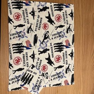 Handmade placemat and matching coaster